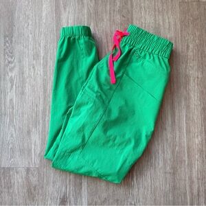 🚨SOLD🚨: FIGS Safety Green Alexandria FREEx Jogger Scrubs Pants, XXS Petite